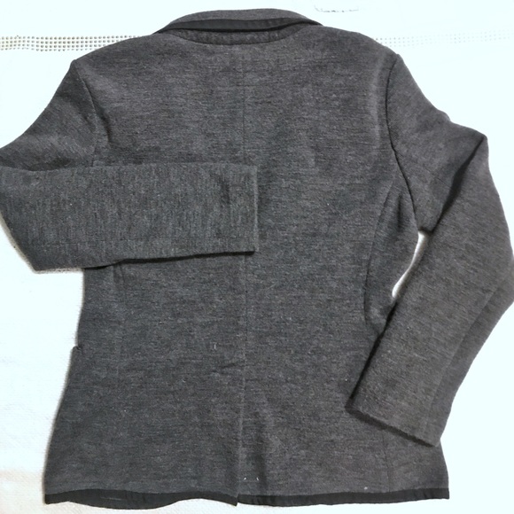 Rag & Bone The Bromley Fitted Stretch Grey Blazer - Picture 5 of 8